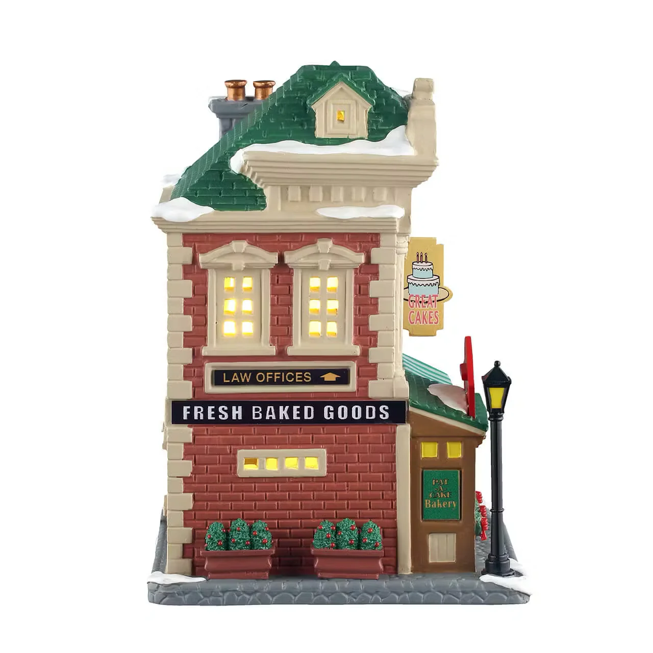 Lemax - Pat-A-Cake Bakery Light Up Christmas Village Building - Image 2