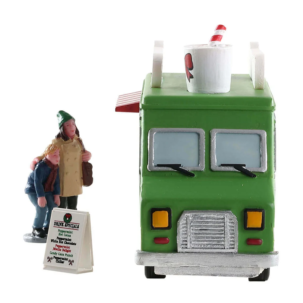 Lemax Peppermint Food Truck - Set of 3 - Image 2