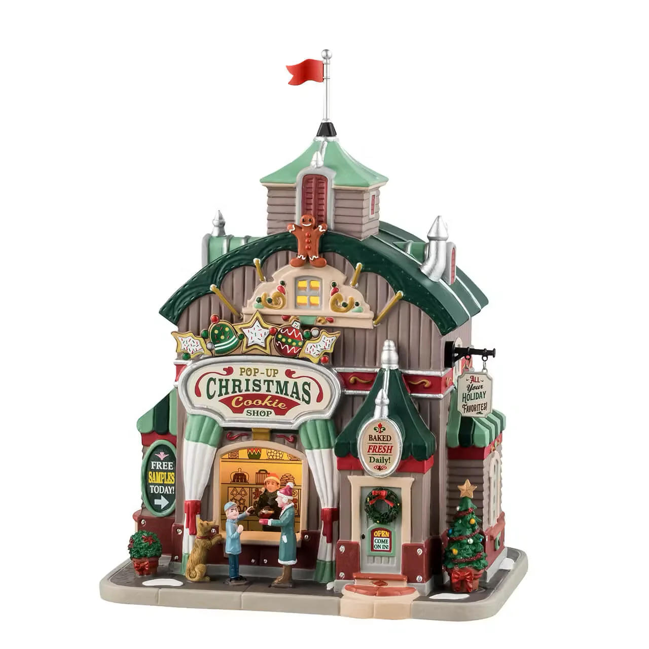 Lemax - Pop-Up Christmas Cookie Shop Light Up Christmas Village Building