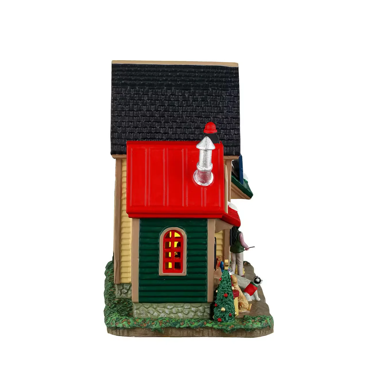 Lemax - Precious Paws & Doggie Biscuits Light Up Christmas Village Shop - Image 3