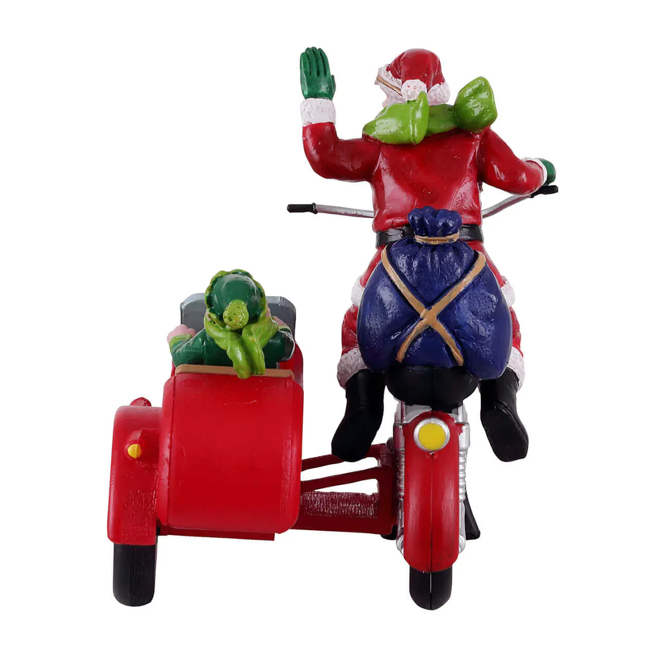 Lemax - Santa Express Motorbike with Sidecar Figurine - Image 3