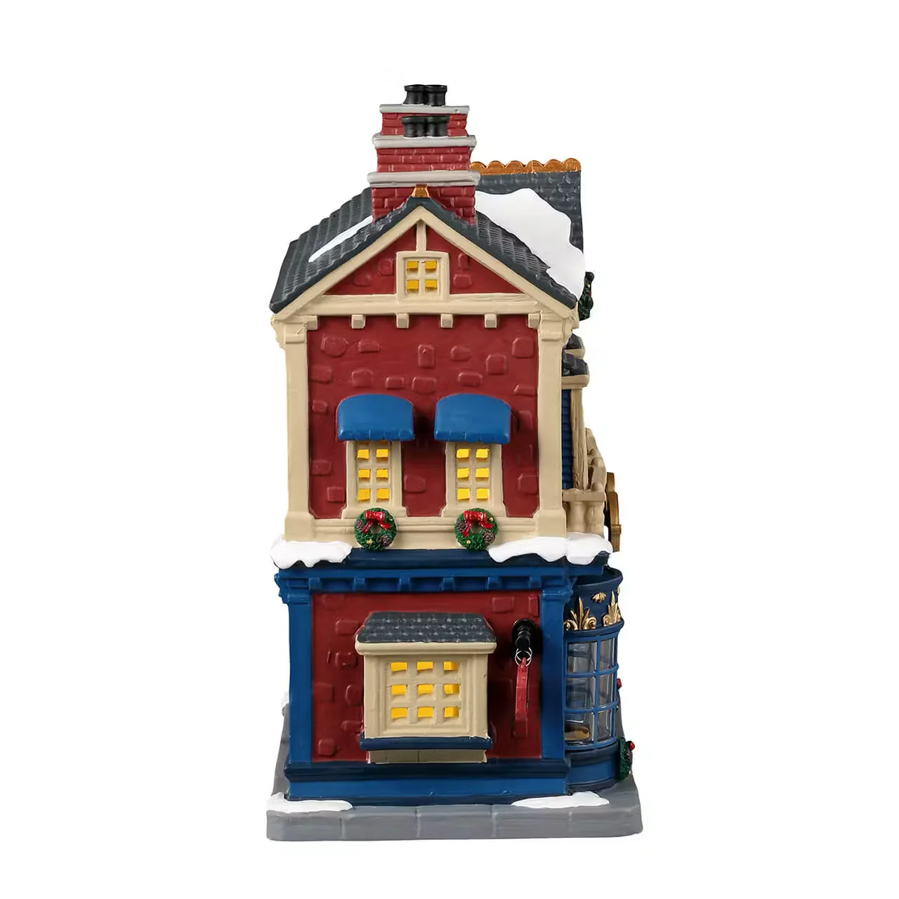 Lemax - Simpson & Sons Opticians Light Up Christmas Village Shop - Image 2