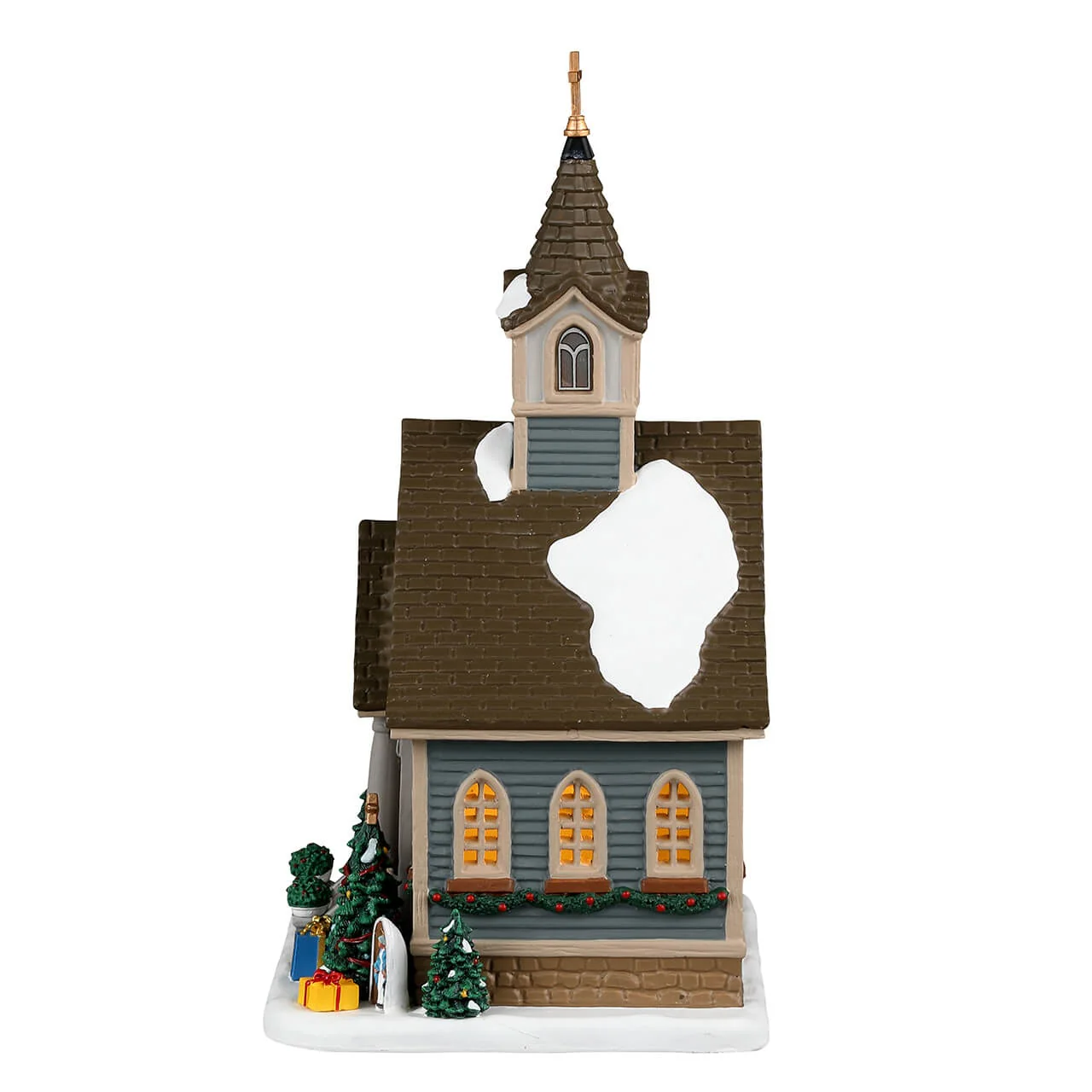 Lemax Small Town Church - Christmas Village with LED Lights - Image 3