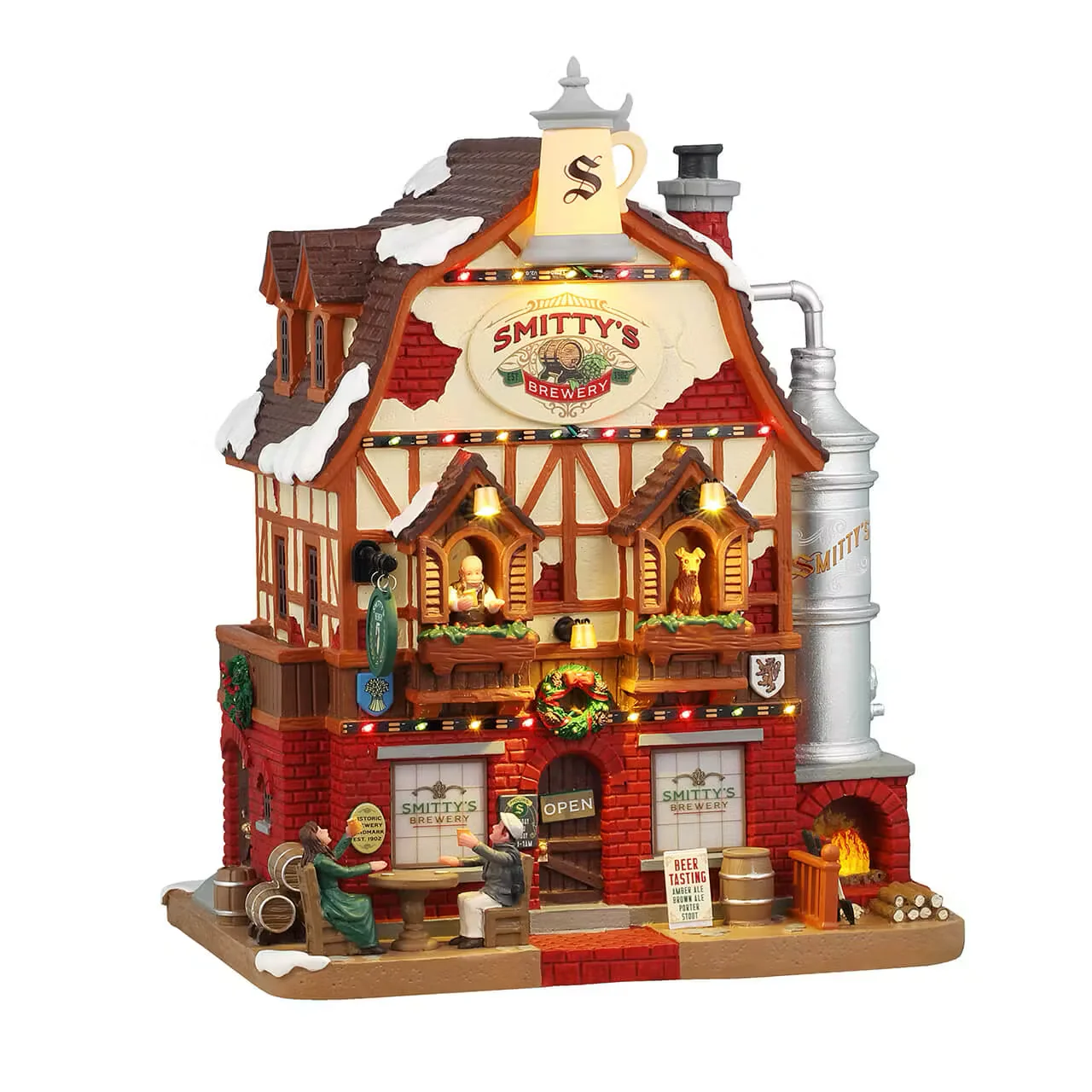 Lemax - Smitty's Brewery Light Up Village