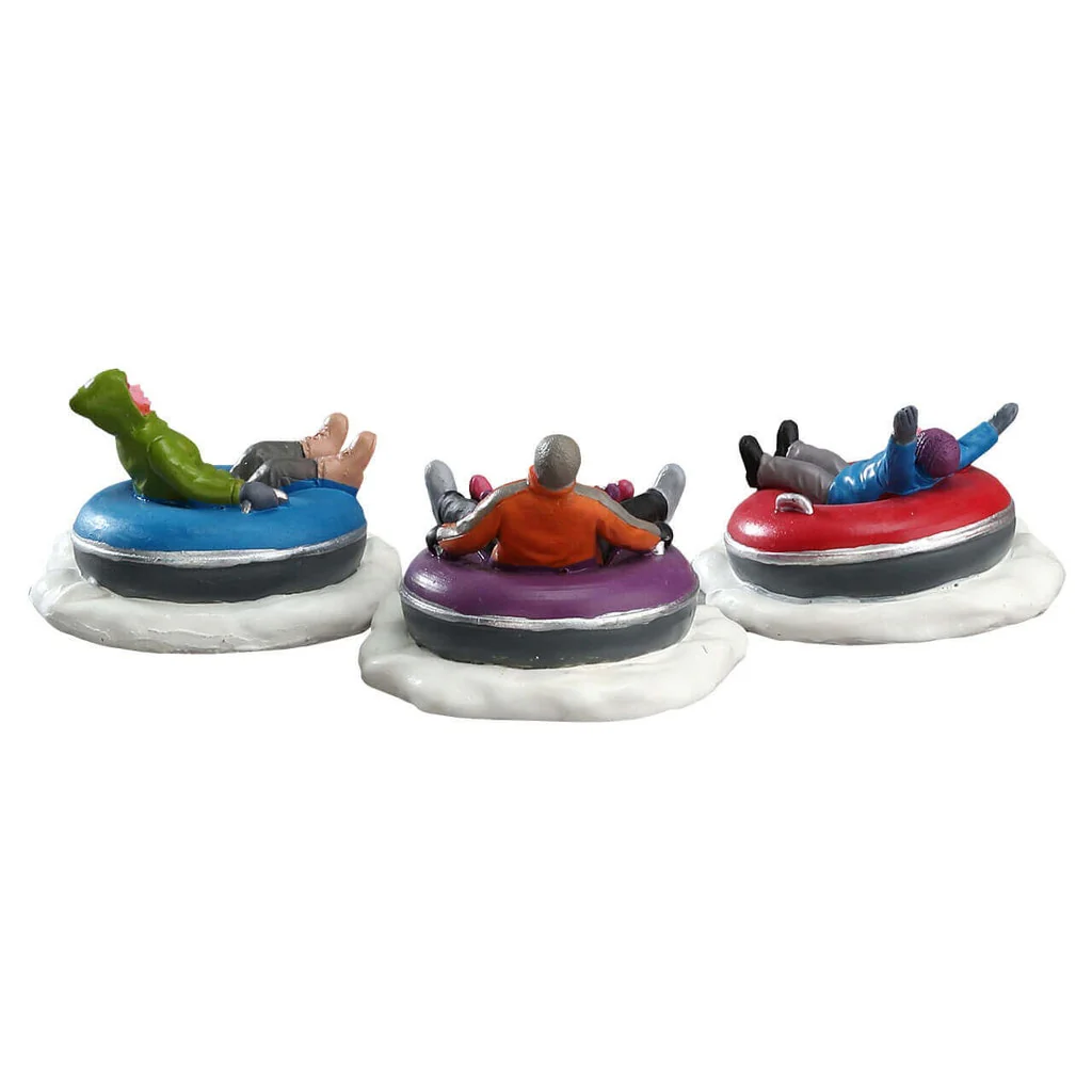 Lemax Snow Tubing Family- Set of 3 - Image 4