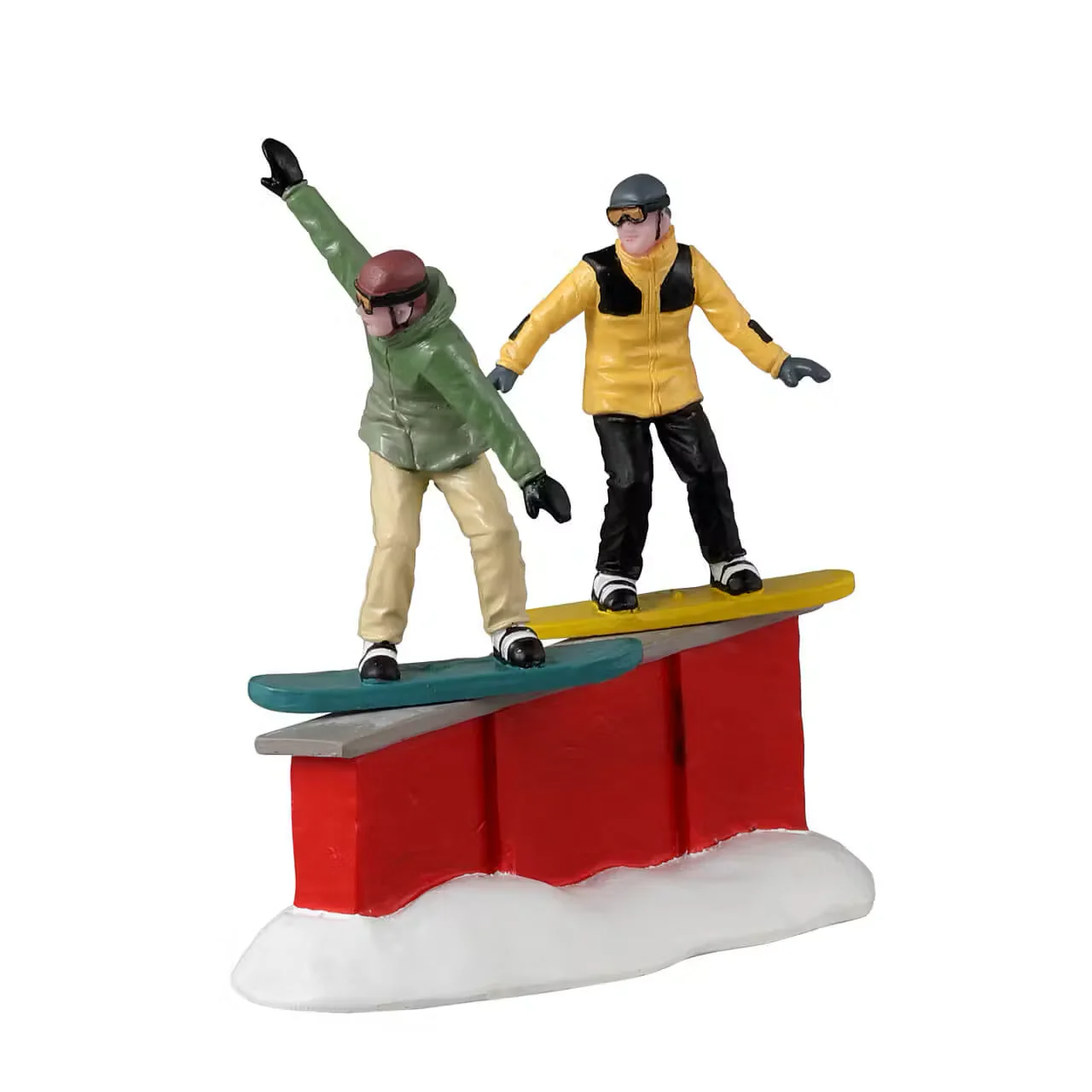 Lemax Snowboard Sliders Christmas Village Figurine