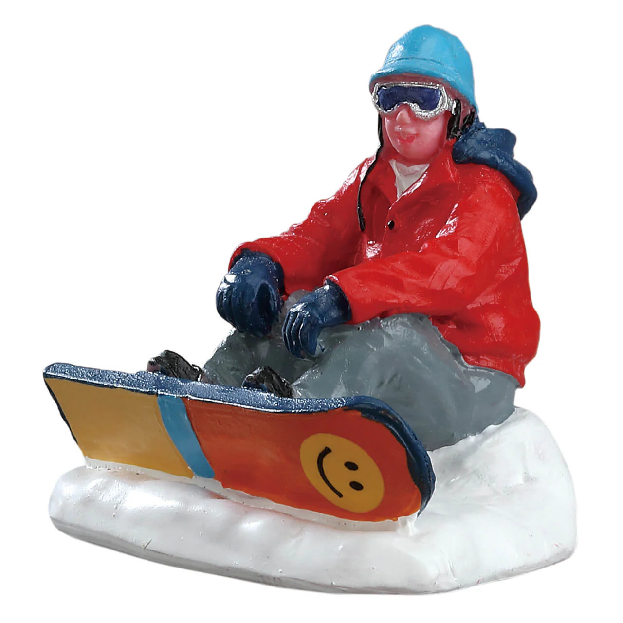 Lemax Snowboarding Breather Christmas Village Figurine
