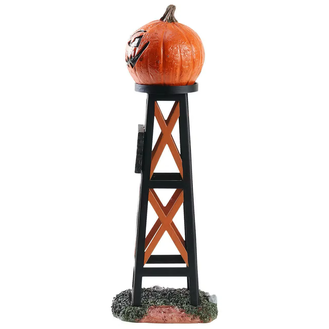 Lemax Spooky Town - Evil Pumpkin Water Tower - Image 2