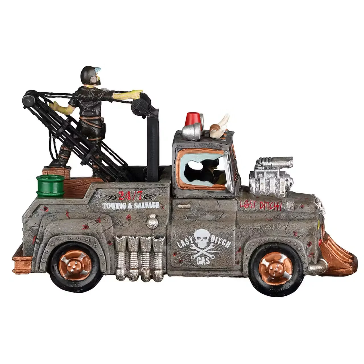 Lemax Spooky Town - Last Ditch Tow Truck - Image 4