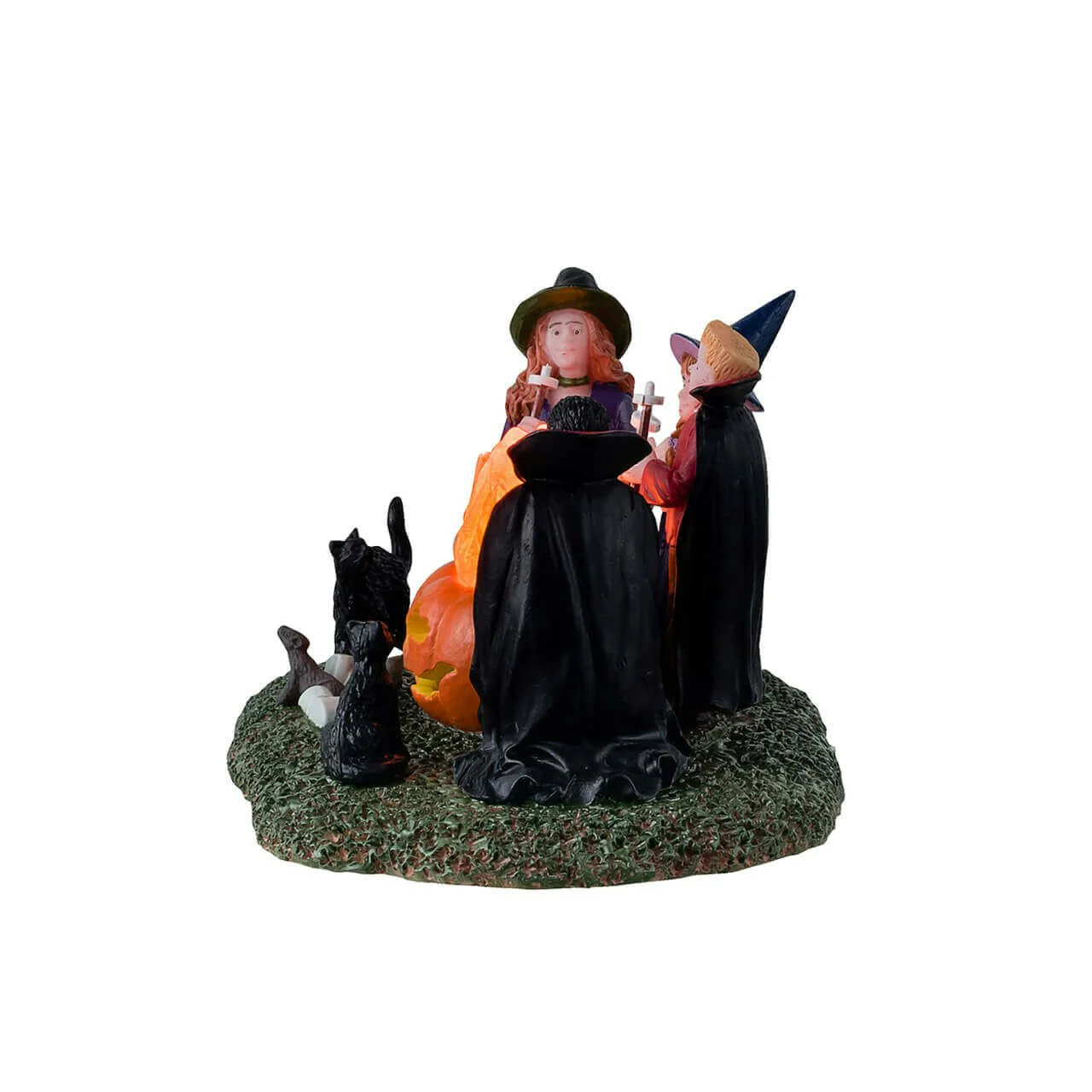 Lemax Spooky Town - Monster Marshmallow Roast Light Up Fire - Image 3