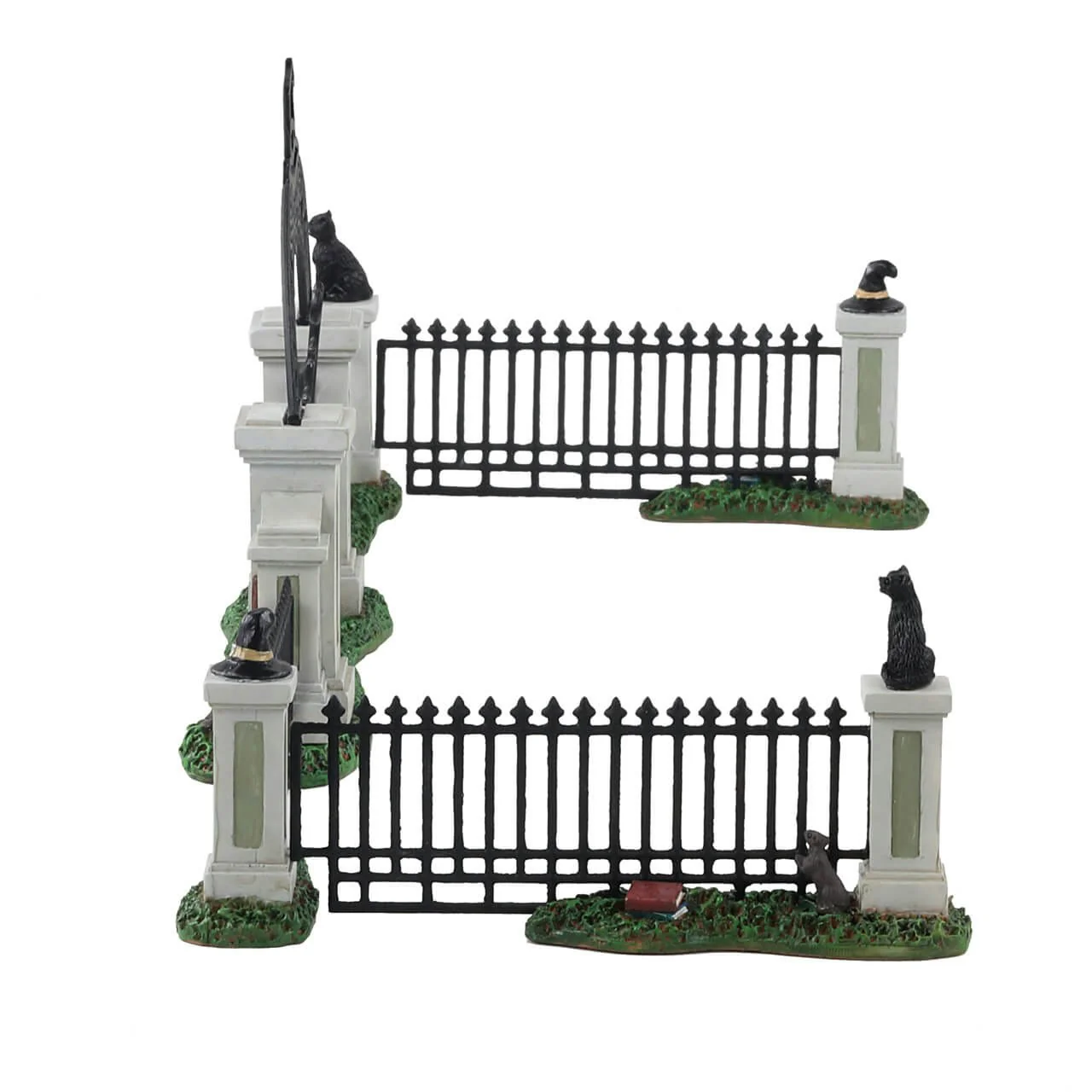 Lemax Spooky Town - Witch Gate - Set of 5 - Image 3