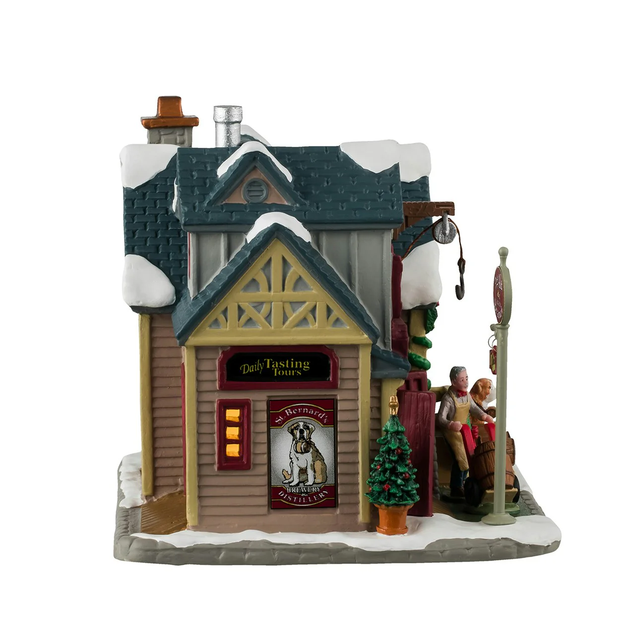 Lemax - St. Bernard's Brewery & Distillery Light Up Building - Image 2