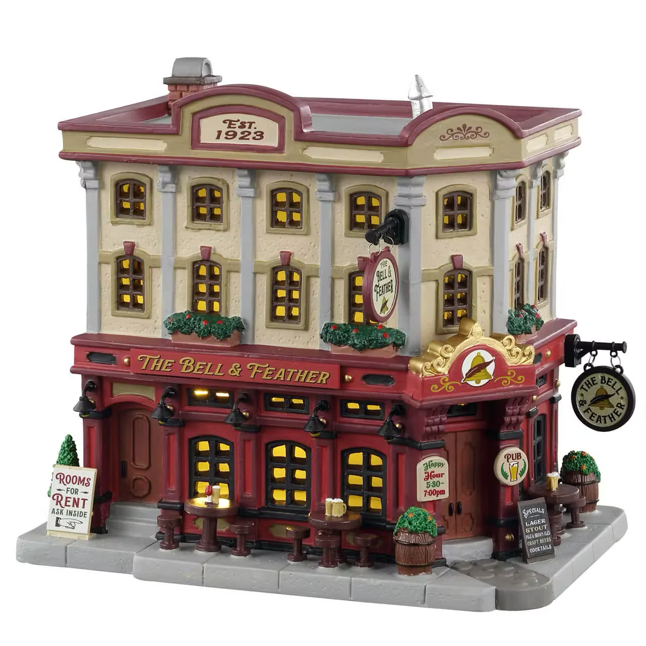 Lemax - The Bell & Feather Light Up Christmas Village