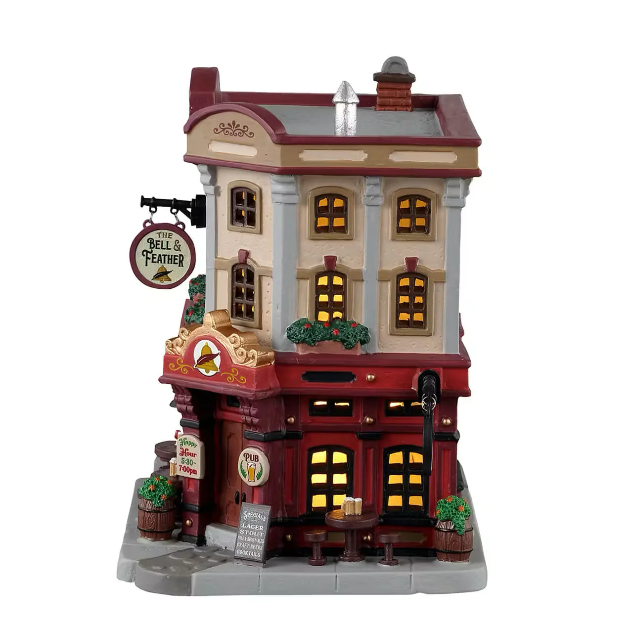 Lemax - The Bell & Feather Light Up Christmas Village - Image 3