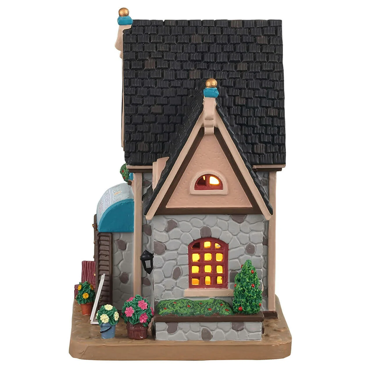 Lemax - The Enchanted Florist Christmas Village Light Up Flower Shop - Image 3