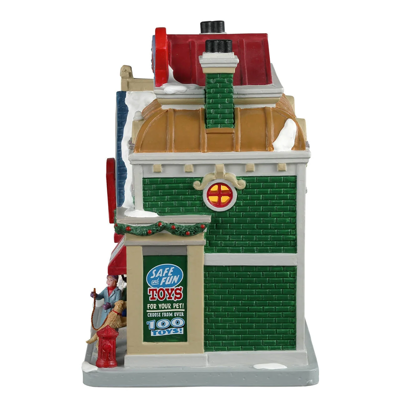 Lemax The Fur-Ever Pet Toy Store - Christmas Village with LED Lights - Image 3