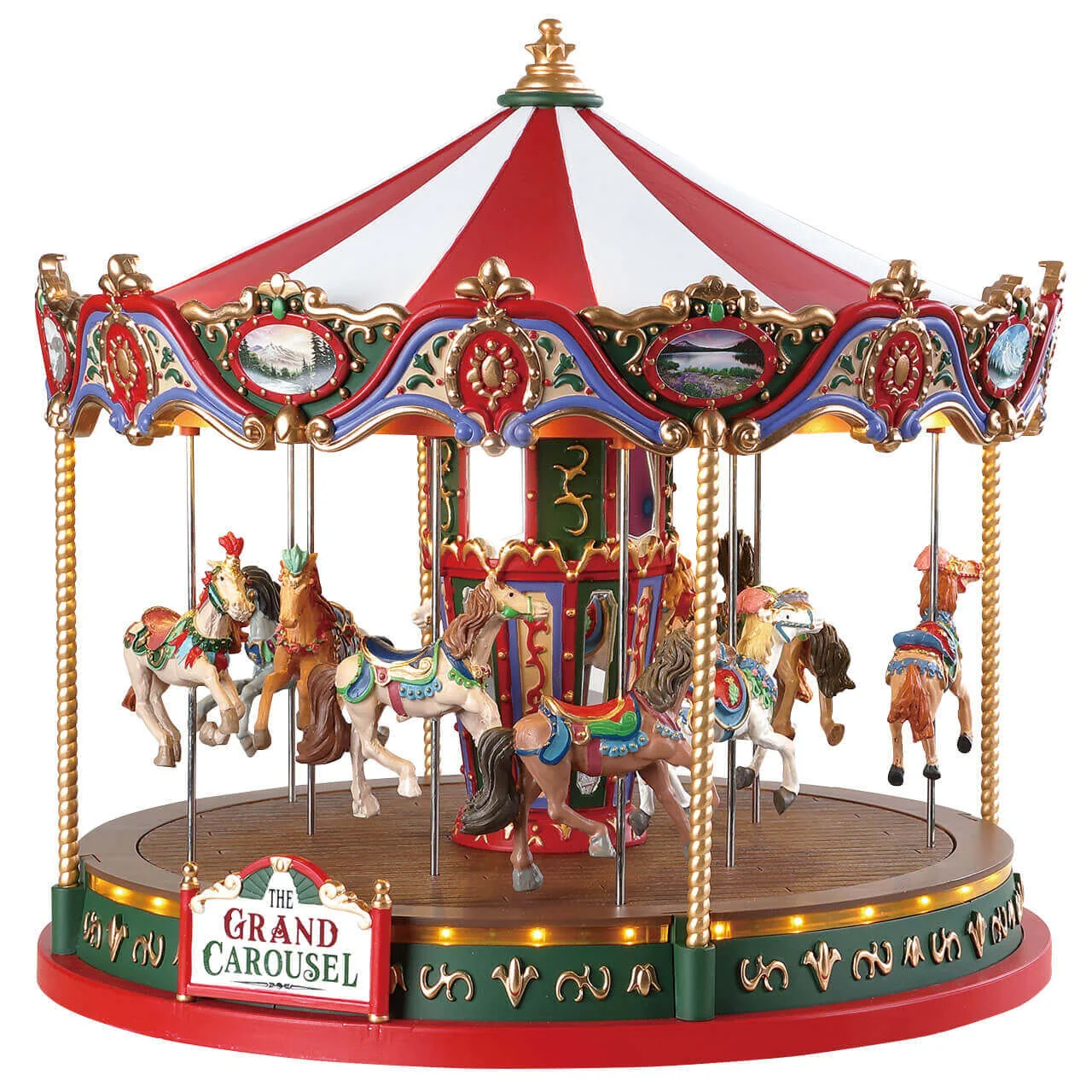 Lemax The Grand Carousel Ride- with Lights, Sound & Motion