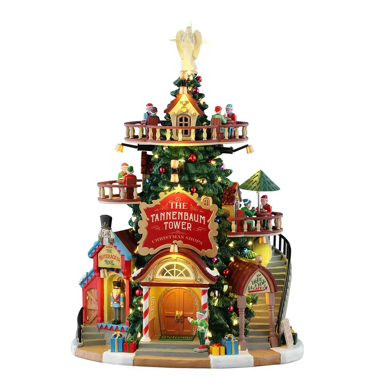 Lemax - The Tannenbaum Tower Christmas Shops - Light Up Christmas Village Shop