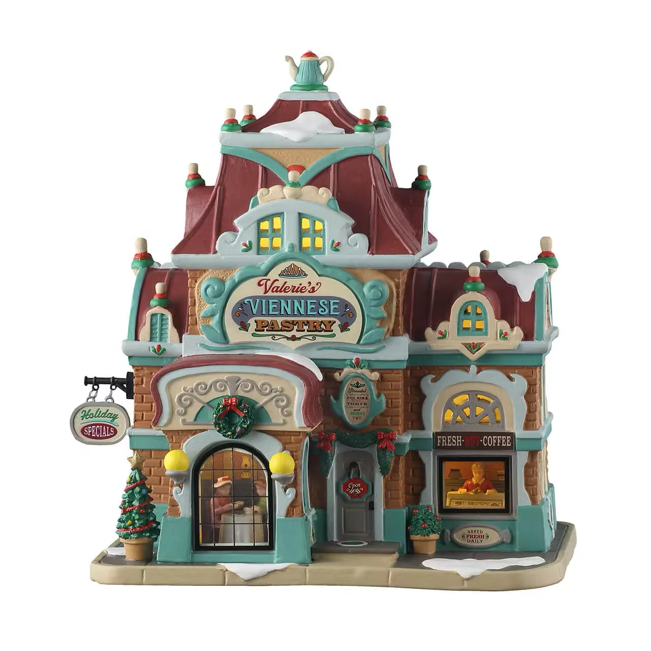 Lemax - Valerie's Viennese Pastry Light Up Christmas Village Building