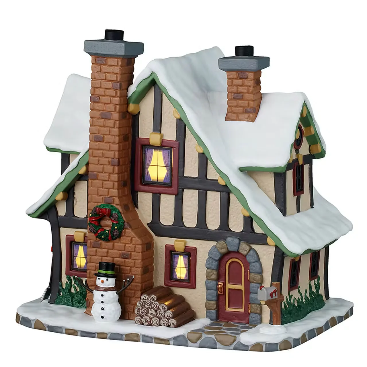 Lemax - Winter Holiday Lodge Light Up Christmas Village Building