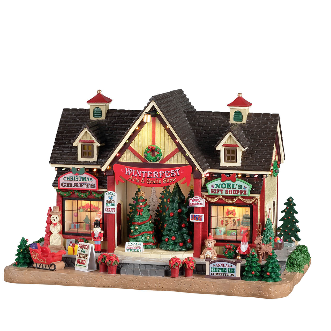 Lemax - Winterfest Arts & Crafts Show with Lights
