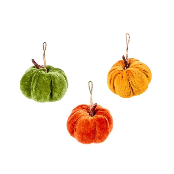 Special Offer MiniKin Pendant Velvet Pumpkin Decoration - Image 2