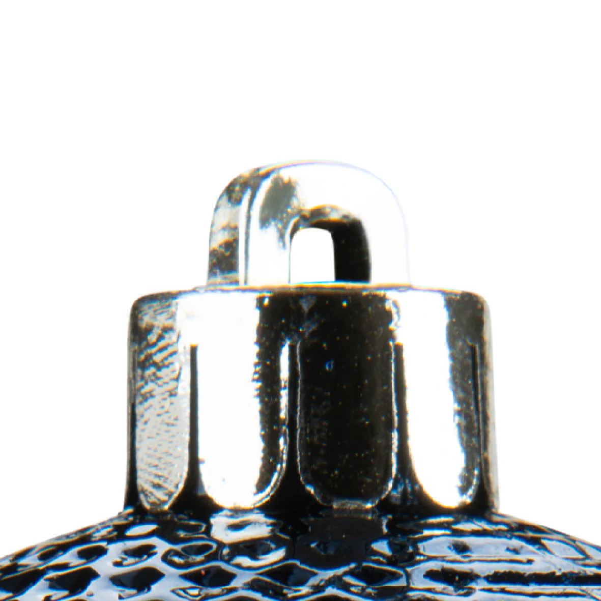 Night Blue Mixed Tube of 37 Shatterproof Baubles - Image 4