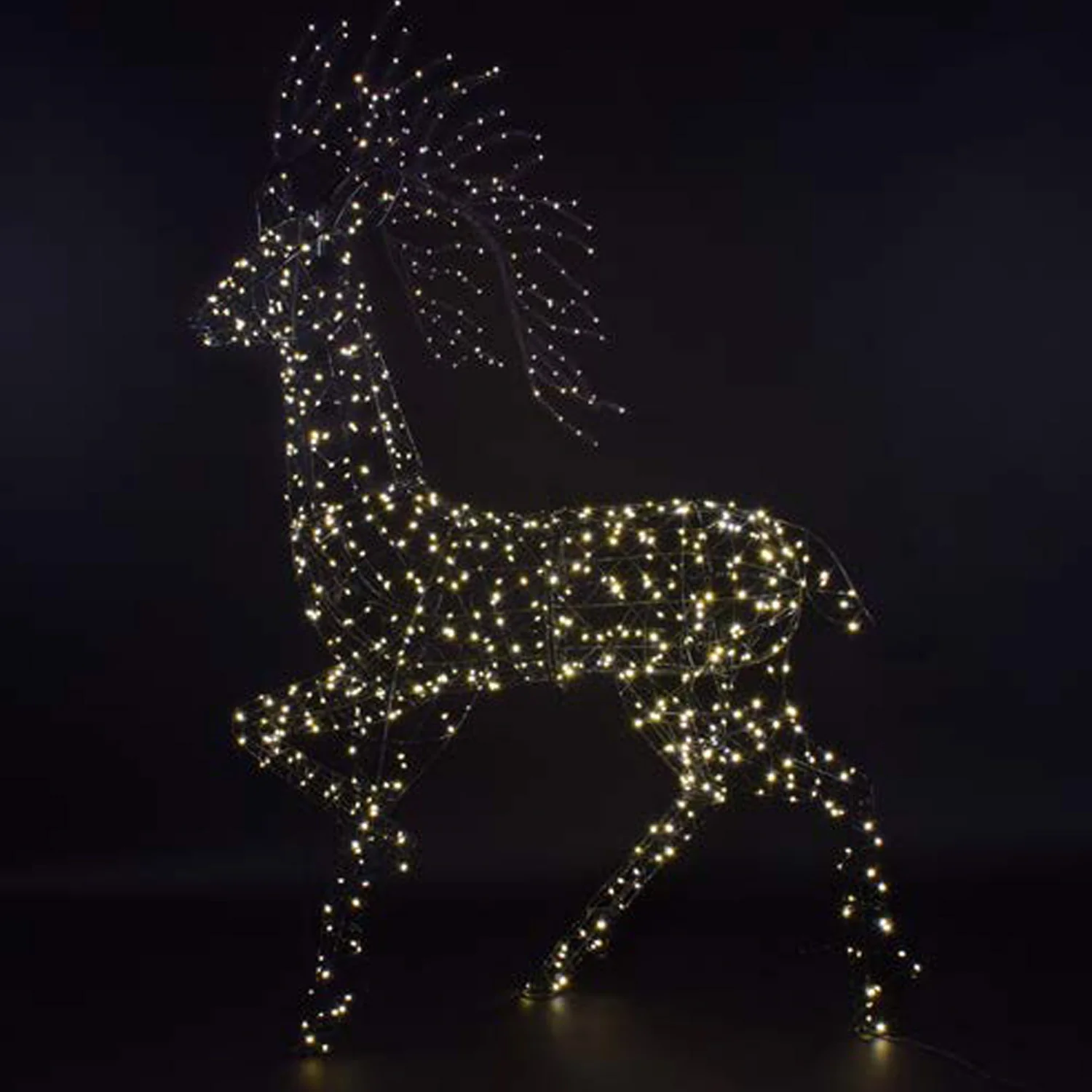 NOMA 2m Grey Flexi Highland Stag with Branch Antlers
