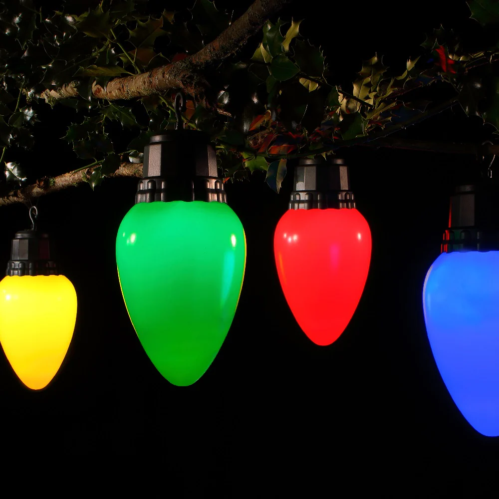 NOMA Giant Cone Bulb Lights Battery Operated - Set of 4 - Image 2