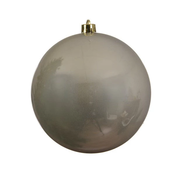 Pearl Large Shatterproof Shiny Bauble - 14cm