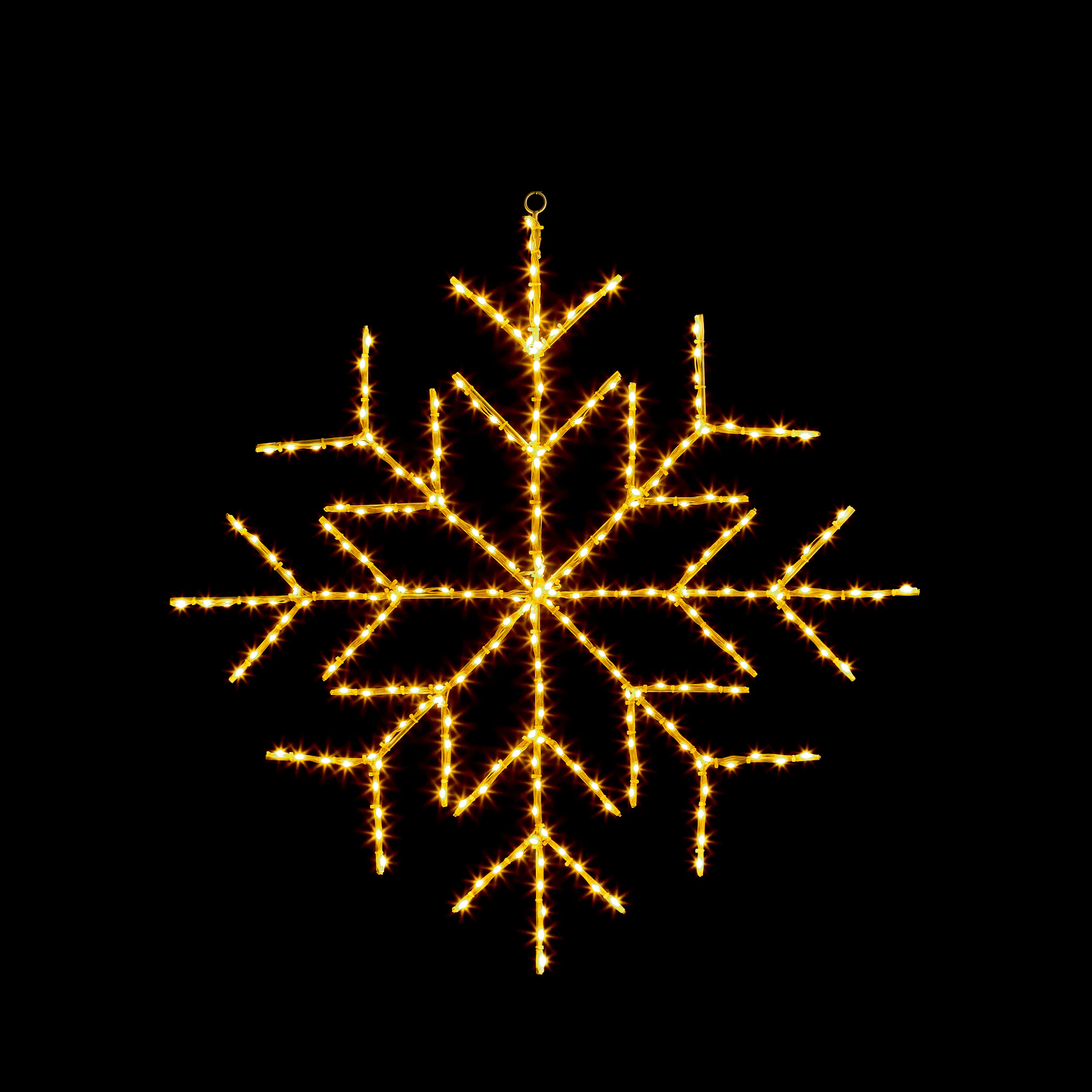 Premier Snowflake Warm White Twinkling Flexibright Wall Decoration - 61cm