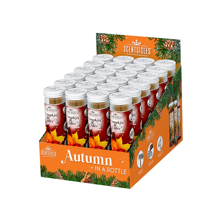 Pumpkin & Cider Autumn ScentSicles - Halloween Autumn Scent Sticks - Image 4