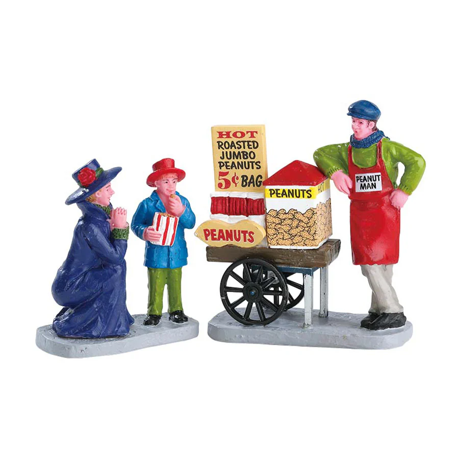 Lemax Roasted Peanut Treats - Set of 2