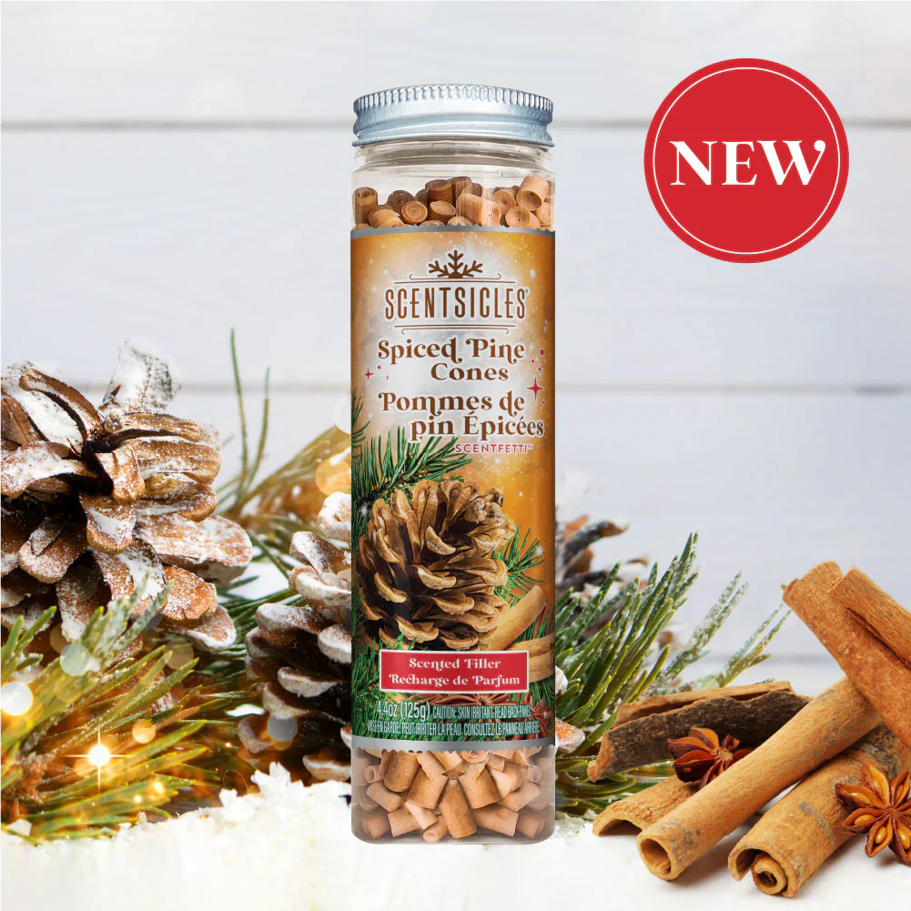 ScentSicles Spiced Pine Cones Scentfetti Pot Pouri - Image 2