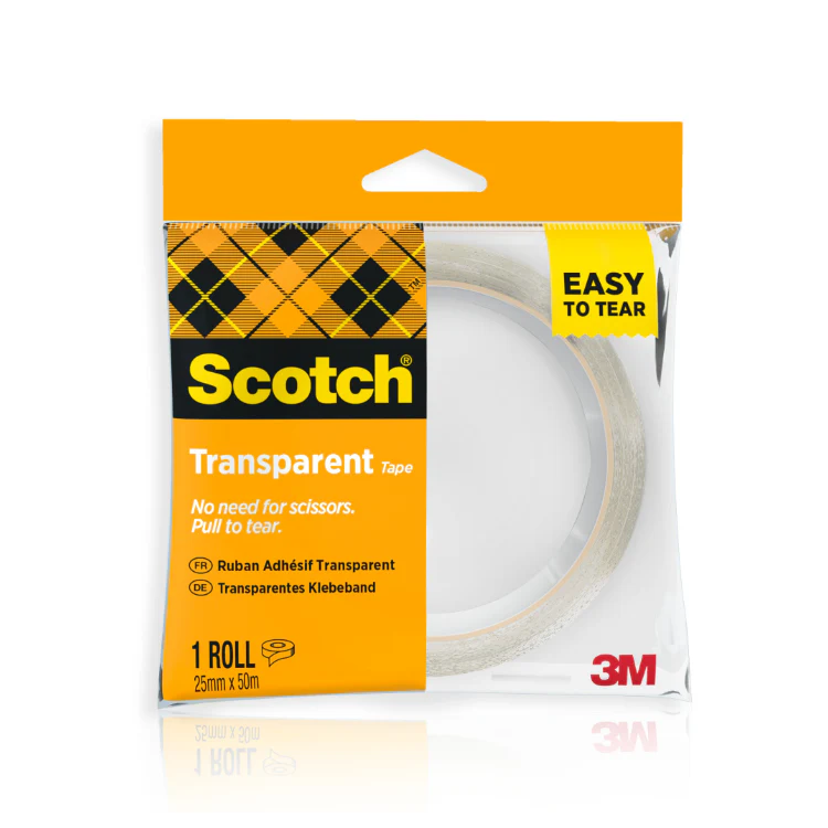 Scotch Easy Tear Tape 25mm x 50m