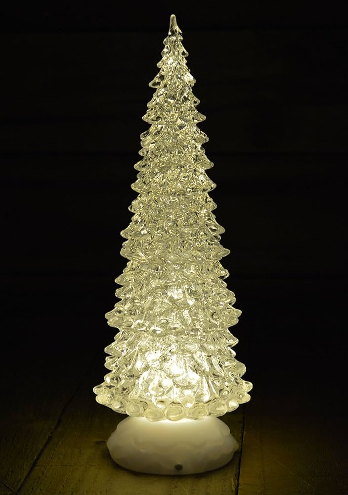 Special Offer - Premier Christmas Tree Warm White LED Glitter Water Spinner - 30cm - Image 2