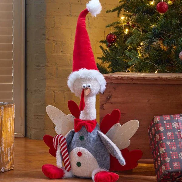 Tommy Turkinator Christmas Turkey Figurine - 80cm