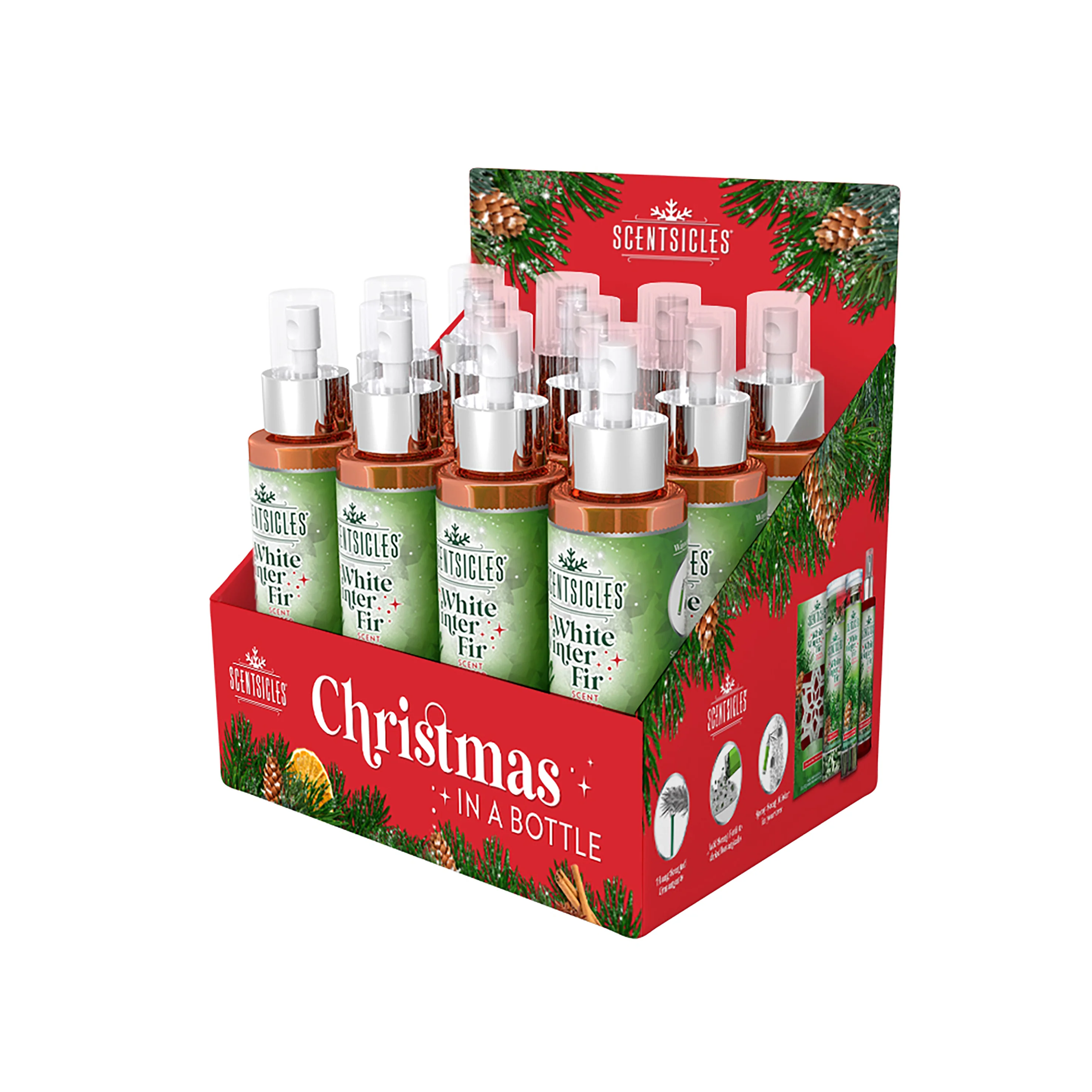 White Winter Fir Scentmister - Christmas Scent Spray - Image 3