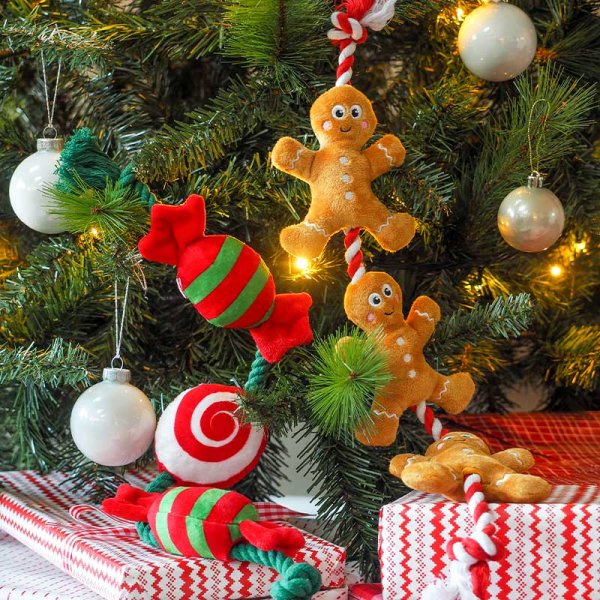 Xmas Tugga Dog Toy - Image 2